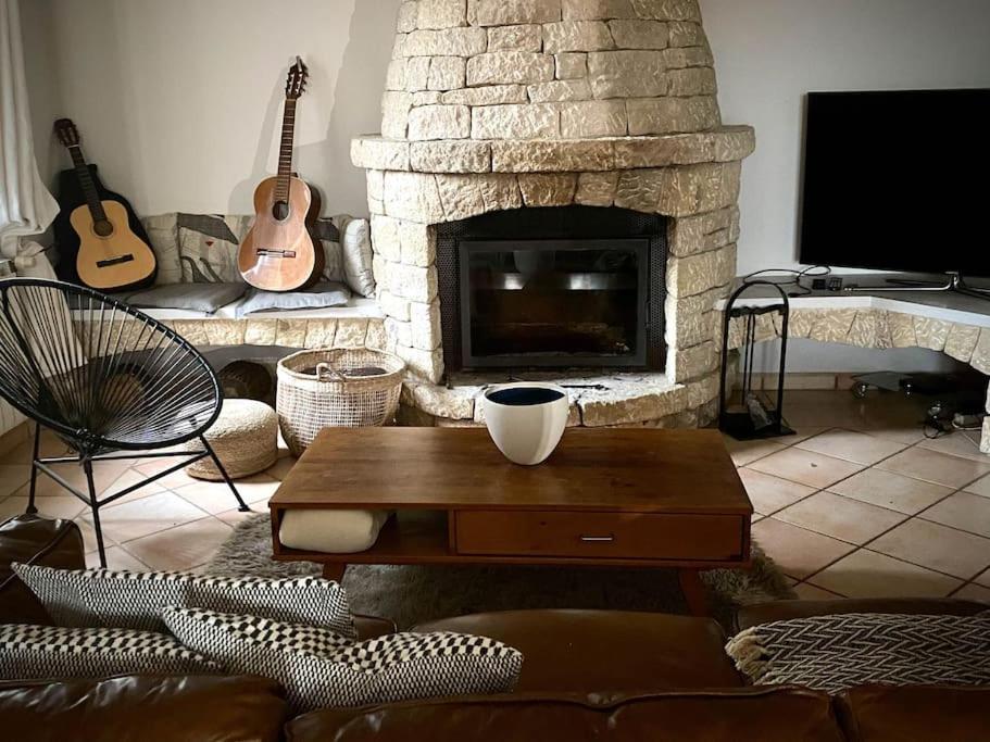 Belle Maison Provencale Au Pied Du Mont Ventoux Caromb Luaran gambar